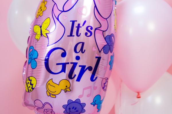 Baby Girl Welcome Balloons Set — photo 3