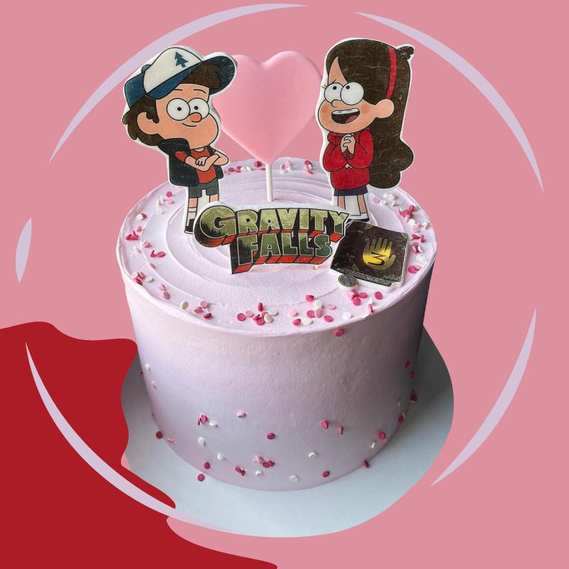 Gravity Falls Themed Cake