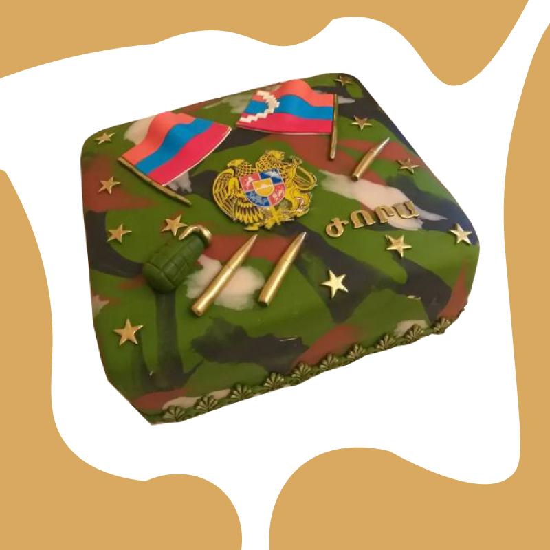 Military Welcome Cake